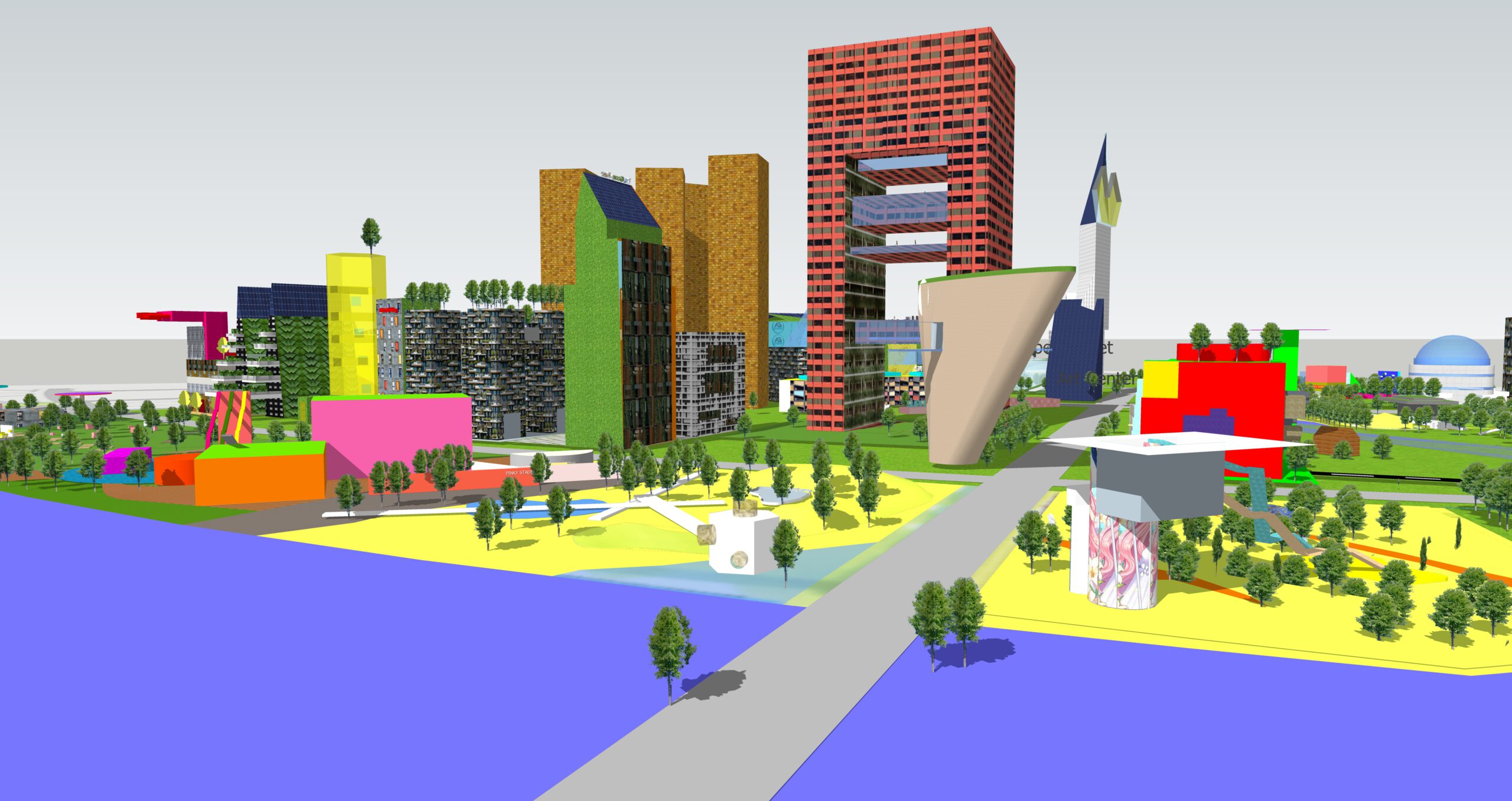 Urban Design 3D AR theme course-local